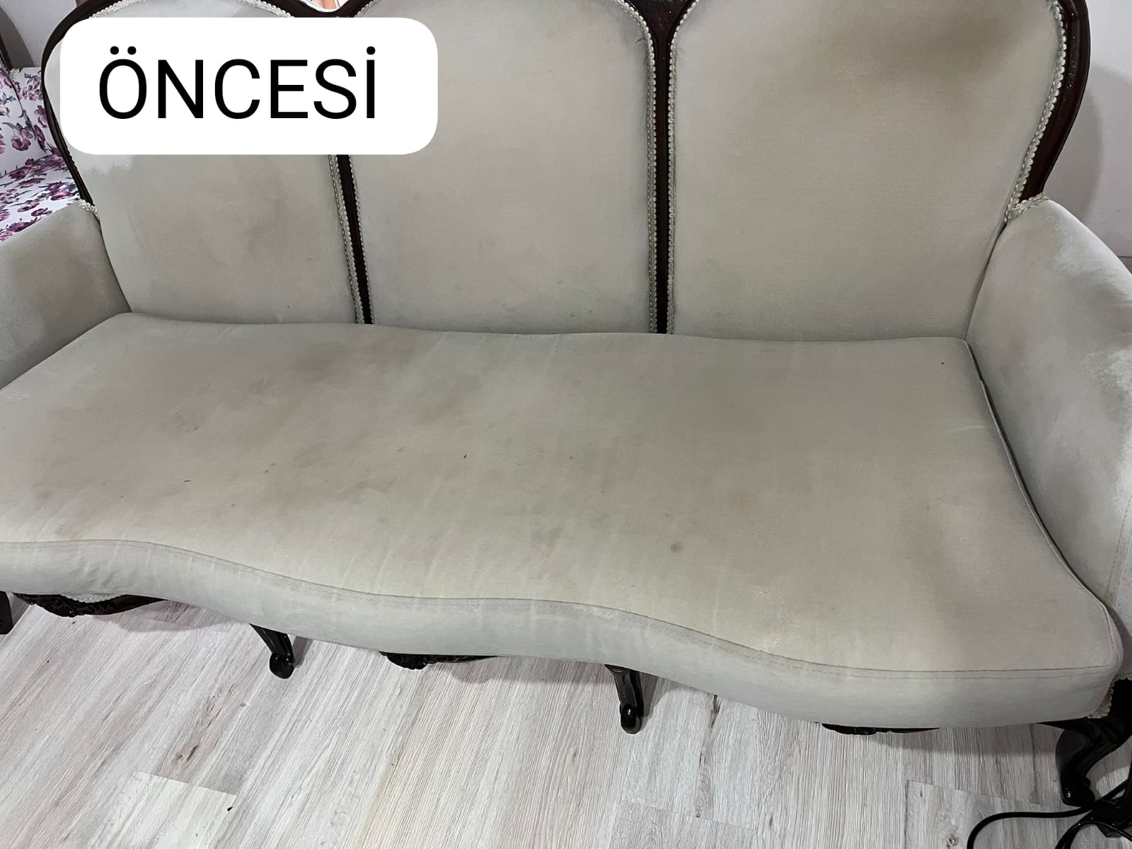 Koltuk Yıkama Öncesi - Kirli Koltuk