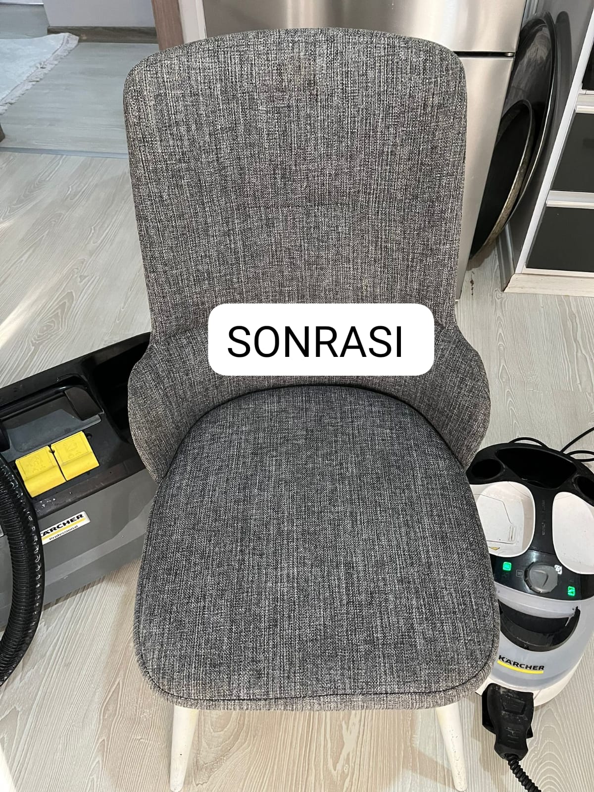 Cafe Koltuğu Yıkama Sonrası
